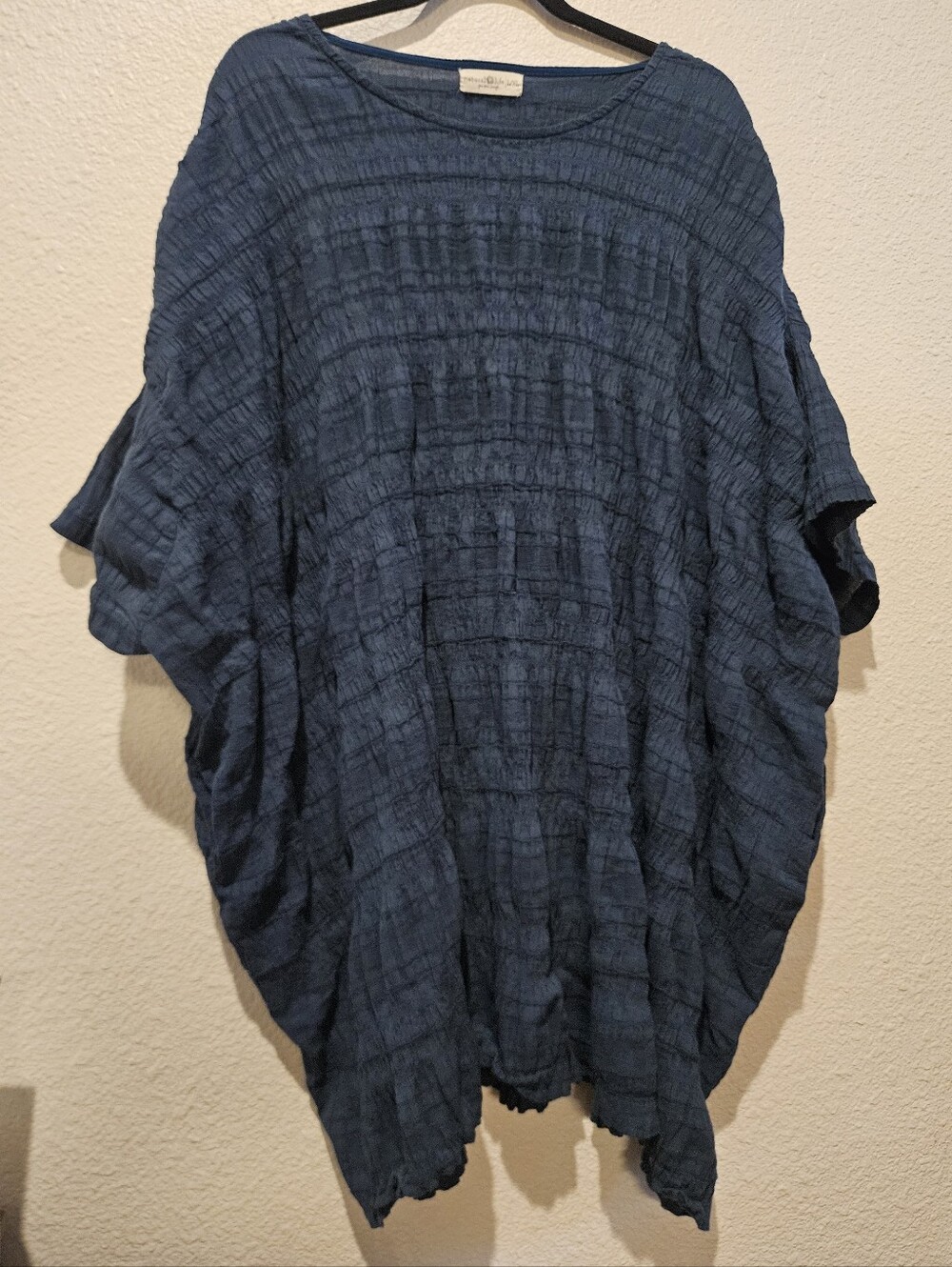 Natural Life Oversized Crinkle Stretch Tunic Top Size L/XL